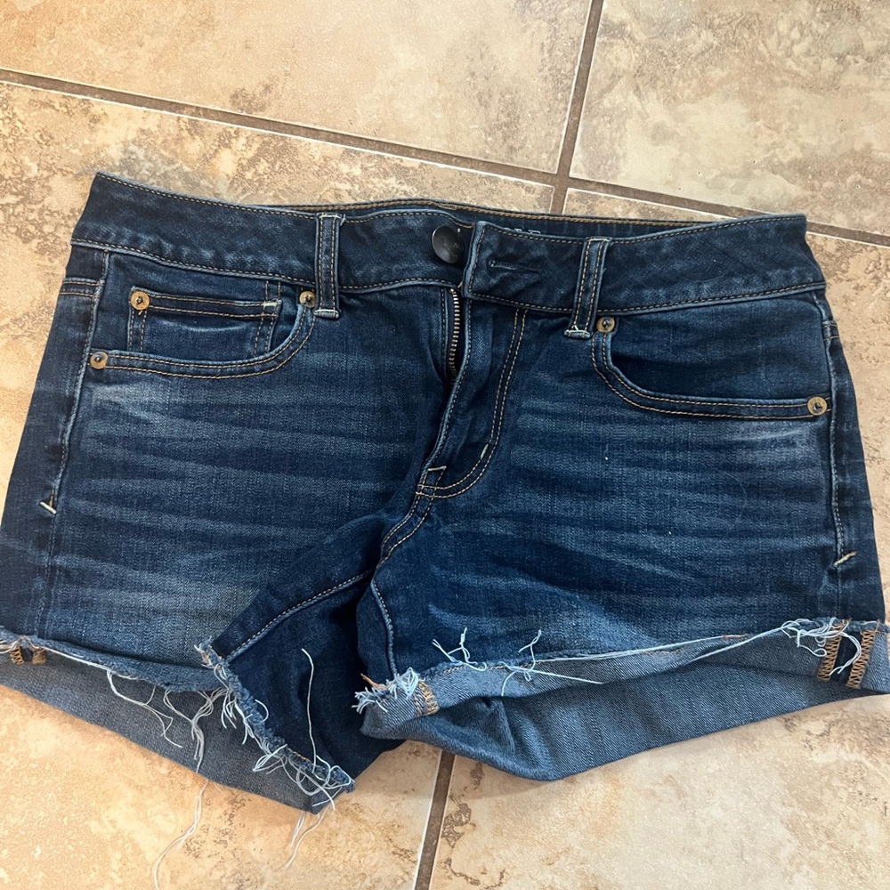 American Eagle jean shorts size 8 shortie